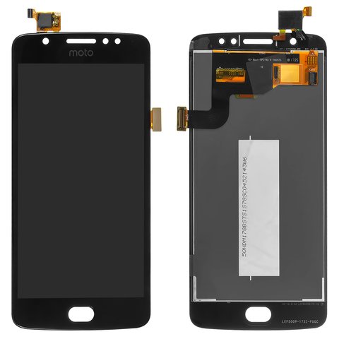 Дисплей для Motorola XT1762 Moto E4, XT1766 Moto E4, черный, High Copy