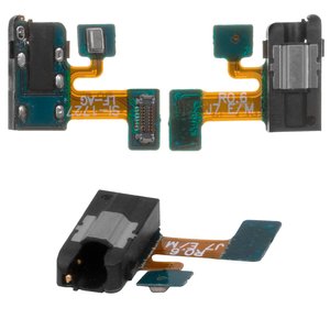 Коннектор handsfree для Samsung J330 Galaxy J3 2017 , J400 Galaxy J4 2018 , J415 Galaxy J4+, J730 Galaxy J7 2017 , со шлейфом, с микрофоном