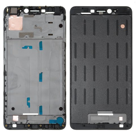 Рамка кріплення дисплея для Xiaomi Mi Max 2, чорна, MDE40, MDI40