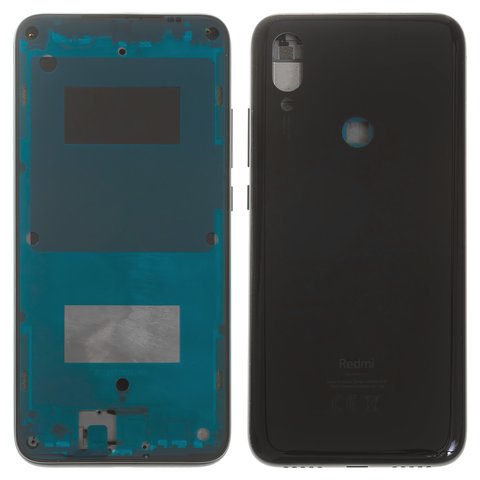 Корпус для Xiaomi Redmi 7, черный, M1810F6LG, M1810F6LH, M1810F6LI