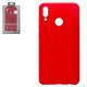 Чехол Nillkin Super Frosted Shield для Huawei P Smart (2019), красный, с подставкой, матовый, пластик, #6902048172012