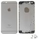 Корпус для Apple iPhone 6S Plus, белый, с держателем SIM-карты, с боковыми кнопками, High Copy