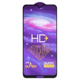 Защитное стекло HD+ для Xiaomi Redmi Note 8, 0,33 мм 9H, совместимо с чехлом, Full Glue, черный
