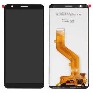 Дисплей для ZTE Blade A31, черный, без рамки, Original PRC 