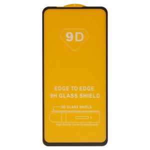 Защитное стекло для Samsung A546 Galaxy A54 5G, совместимо с чехлом, Full Glue, без упаковки , черный