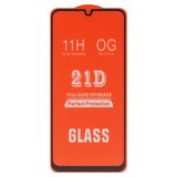 Захисне скло для Samsung A155 Galaxy A15, M346 Galaxy M34, сумісне з чохлом, Full Glue, (без упаковки), чорний
