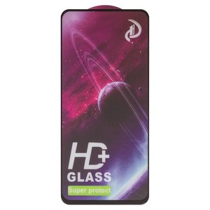 Защитное стекло для Realme C65 4G, C65 5G, совместимо с чехлом, Full Glue, без упаковки , черный