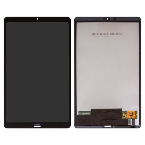 Дисплей для Xiaomi Mi Pad 4 Plus, чорний, без рамки, Оригінал переклеєне скло 