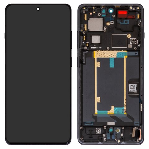 Дисплей для OnePlus 13R, черный, с рамкой, Original PRC , CPH2645, CPH2691, CPH2647