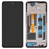 Дисплей для Realme 13 5G, черный, с рамкой, Original (PRC), RMX3951, DI0672BI08