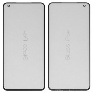 Стекло корпуса G+OCA PRO для Vivo X50, с OCA пленкой, черное