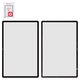 Стекло корпуса G+OCA PRO для Samsung T730  Galaxy Tab S7 FE 12.4" Wi-FI, T735  Galaxy Tab S7 FE 12.4" LTE, T736B  Galaxy Tab S7 FE 12.4" LTE/5G, с OCA-пленкой, черное
