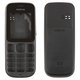 Housing compatible with Nokia 101, (High Copy, black, front and back panel)