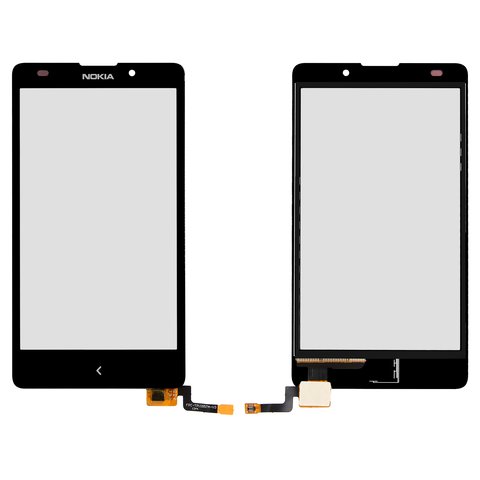 Сенсорный экран для Nokia XL Dual Sim, черный