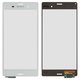 Touchscreen compatible with Sony D6603 Xperia Z3, D6633 Xperia Z3 DS, D6643 Xperia Z3, D6653 Xperia Z3, (white)