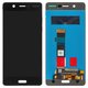 LCD compatible with Nokia 5 Dual Sim, (black, without frame, Original (PRC))