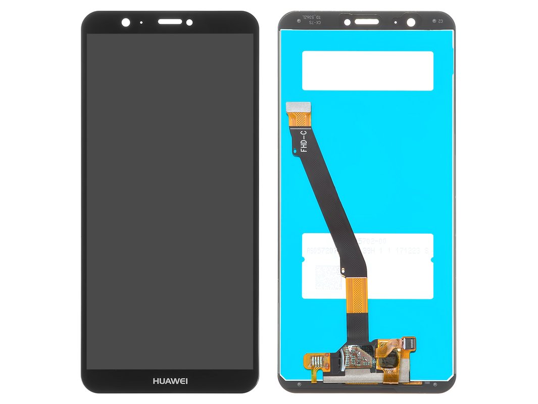 Дисплей для Huawei Enjoy 7s, P Smart, черный, логотип Huawei, без рамки,  High Copy, FIG-L31/FIG-LX1 - All Spares