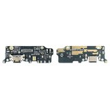 Flat Cable compatible with Xiaomi Mi 6X, Mi A2, (charge connector, with microphone, Copy, charging board, M1804D2SG, M1804D2SI)