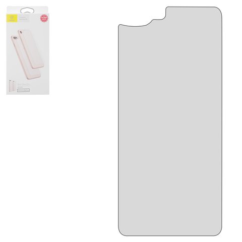 Tempered Glass Screen Protector Baseus compatible with Apple iPhone 8 Plus, 0.3 mm 9H, backside only  #SGAPIPH8P BM02