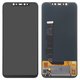 LCD compatible with Xiaomi Mi 8, (black, without frame, High Copy, (OLED), M1803E1A)