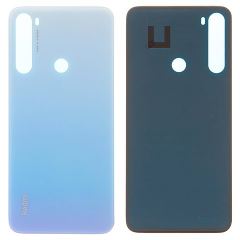 Housing Back Cover compatible with Xiaomi Redmi Note 8, white, M1908C3JH, M1908C3JG, M1908C3JI 