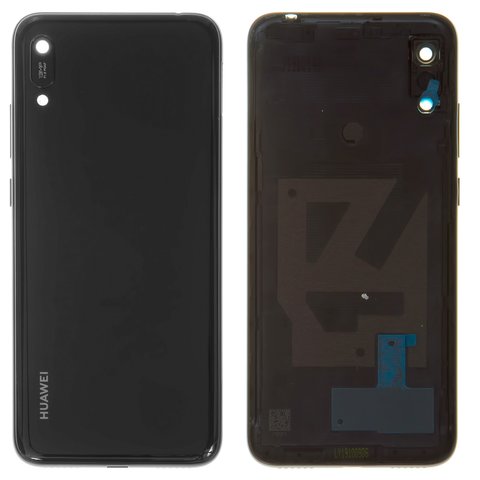 overdracht goedkeuren Doordringen Housing Back Cover compatible with Huawei Y6 Pro (2019), (black, midnight  Black,MRD-LX2) - All Spares