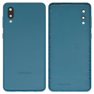 Panel trasero de carcasa puede usarse con Samsung A022F Galaxy A02, azul