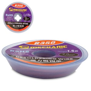 Лента оплетка Mechanic R350 2015, Ш  2,0 мм, Д  1,5 м