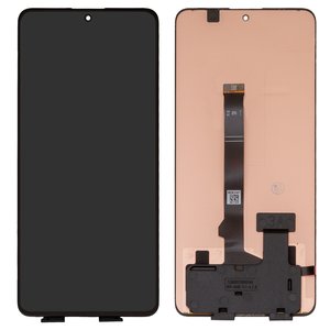 LCD compatible with Xiaomi Poco X6, Redmi Note 13 Pro 5G, black, without frame, High Copy, OLED  