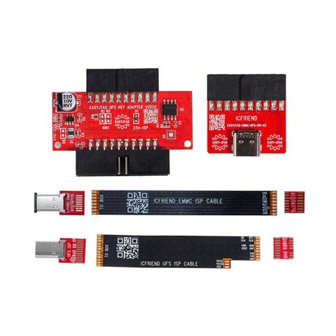MiPi Tester Easy JTAG eMMC UFS ISP Adapter with an Encryption Chip 