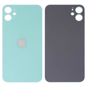 Panel trasero de carcasa puede usarse con iPhone 11, verde, no es necesario desmontar la cámara, Original PRC , big hole