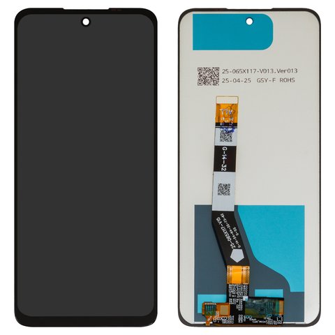 LCD compatible with Motorola Moto G14 PAYF0010IN, Moto G54, Moto G55, Moto G64, Moto G73 XT2237, black, without frame, High Copy, universal 