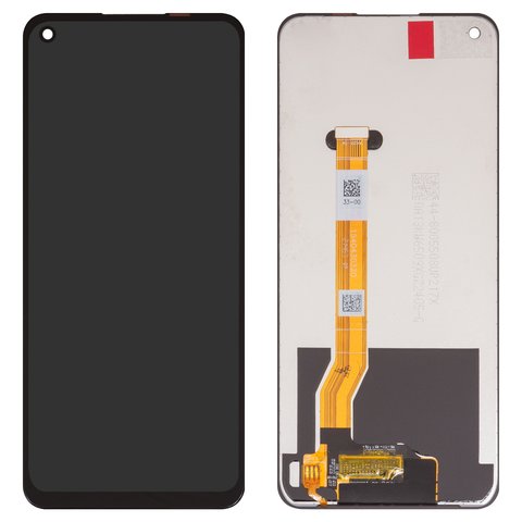 Pantalla LCD puede usarse con Realme 8i, 9 Pro, 9i, negro, sin marco, High Copy, 1540430320 DIO659JIOO V0.3 , CPH2333, RMX3151, RMX3491, RMX3286