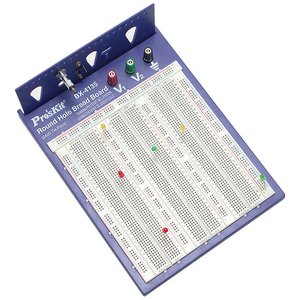 Round Hole Bread Board Pro'sKit BX 4135 2420 Tie Points 
