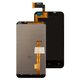 LCD compatible with HTC T328t Desire VT, (black, without frame)