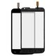 Touchscreen compatible with LG D325 Optimus L70 Dual SIM, (black, (124*64mm))