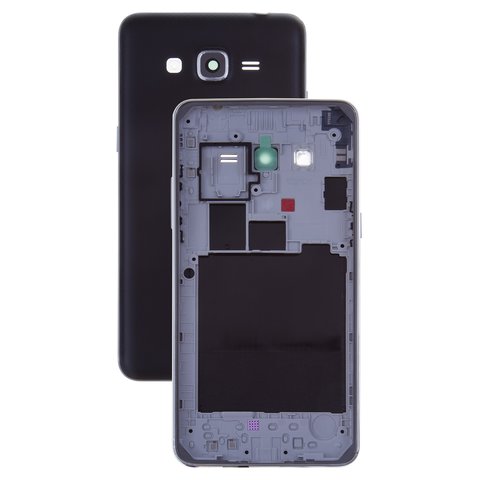 Housing compatible with Samsung G532 Galaxy J2 Prime, black 