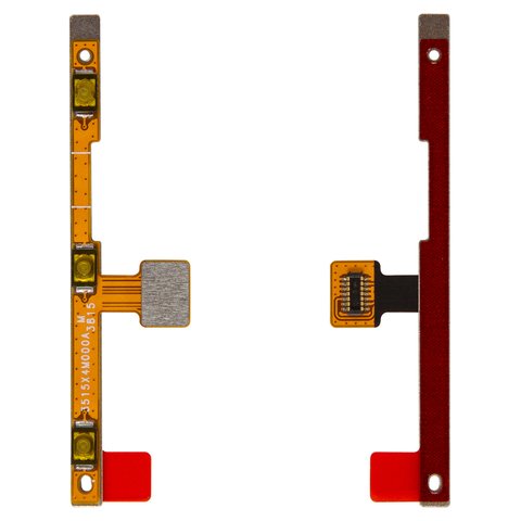 Flat Cable compatible with Xiaomi Mi 4, start button, sound button, with components, 2014215 