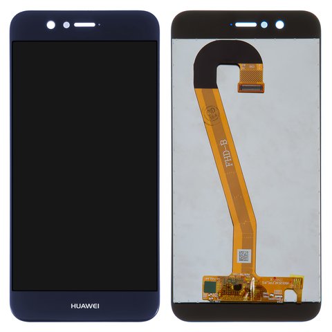 LCD compatible with Huawei Nova 2 2017 , dark blue, without frame, Original PRC , PIC L29 