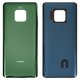 Housing Back Cover compatible with Huawei Mate 20 Pro, (green, High Copy, emerald Green, LYA-L29)
