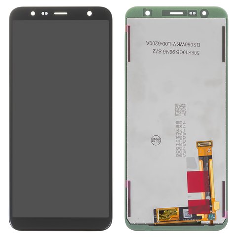 LCD compatible with Samsung J415 Galaxy J4+, J610 Galaxy J6+, black, without frame, Original, service pack  #GH97 22582A