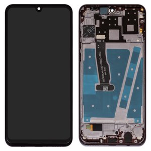Дисплей для Huawei P30 Lite 2020  New Edition, черный, с рамкой, High Copy, Marie L21BX