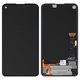 LCD compatible with Google Pixel 4a, (black, without frame, High Copy, (OLED))