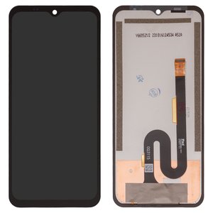 LCD compatible with Ulefone Armor 22, black, without frame, High Copy 