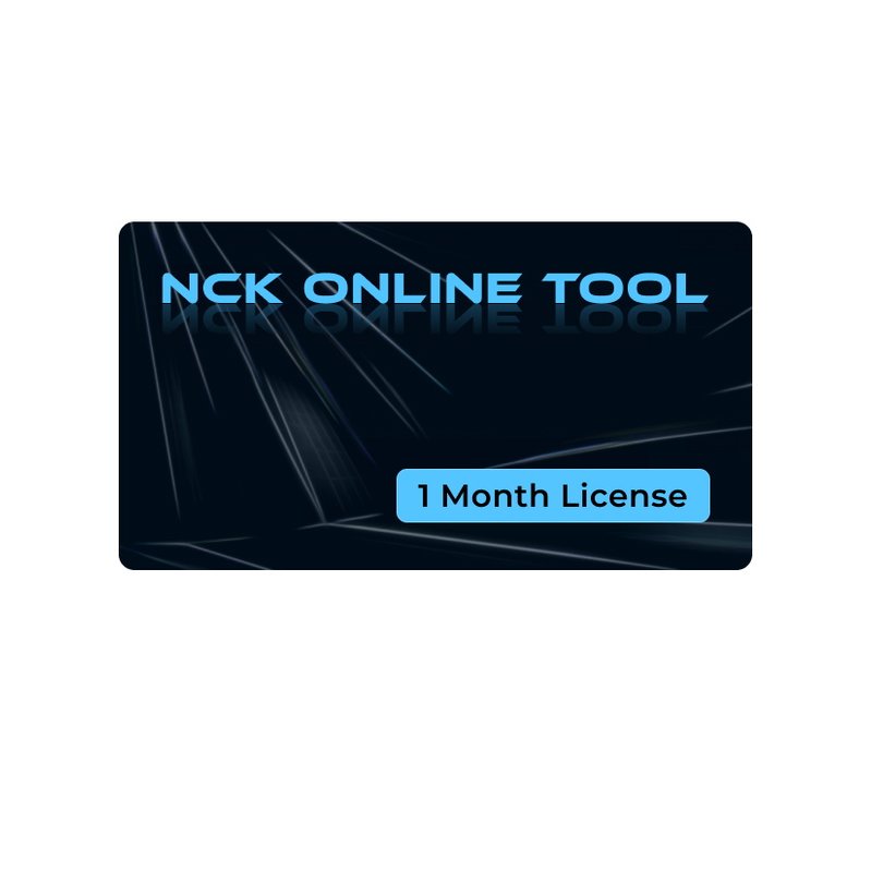 NCK Online Tool 1 Month License Activation GsmServer