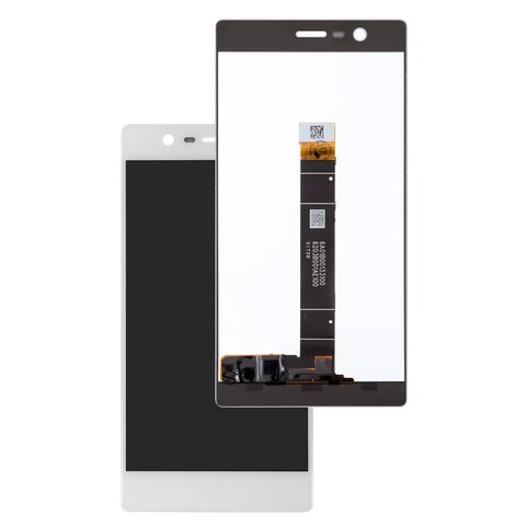 Pantalla LCD puede usarse con Nokia 3 Dual Sim, blanco, sin marco