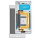 Pantalla LCD puede usarse con Sony E2303 Xperia M4 Aqua LTE, E2306 Xperia M4 Aqua, E2353 Xperia M4 Aqua, blanco, Original (PRC)