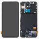 Pantalla LCD puede usarse con Samsung A405 Galaxy A40, negro, con marco, Original, empaque industrial, #GH82-19672A/GH82-19674A