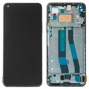 Pantalla LCD puede usarse con Xiaomi Mi 11 Lite, Mi 11 Lite 5G, negro, con marco, Original PRC , #WM6556Z21 1