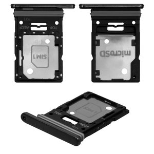 Sujetador de tarjeta SIM puede usarse con Samsung A536 Galaxy A53 5G, negro